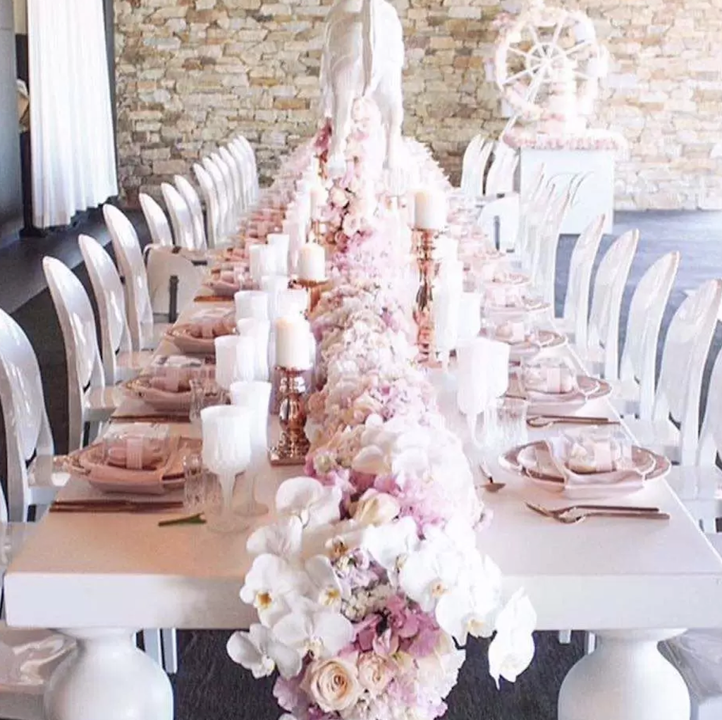 White Victorian Chair White Victorian Chair - Image 3